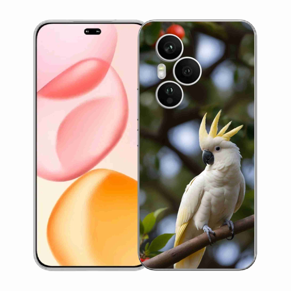 Gélový kryt mmCase na Honor 400 Pro - papagáj kakadu 3