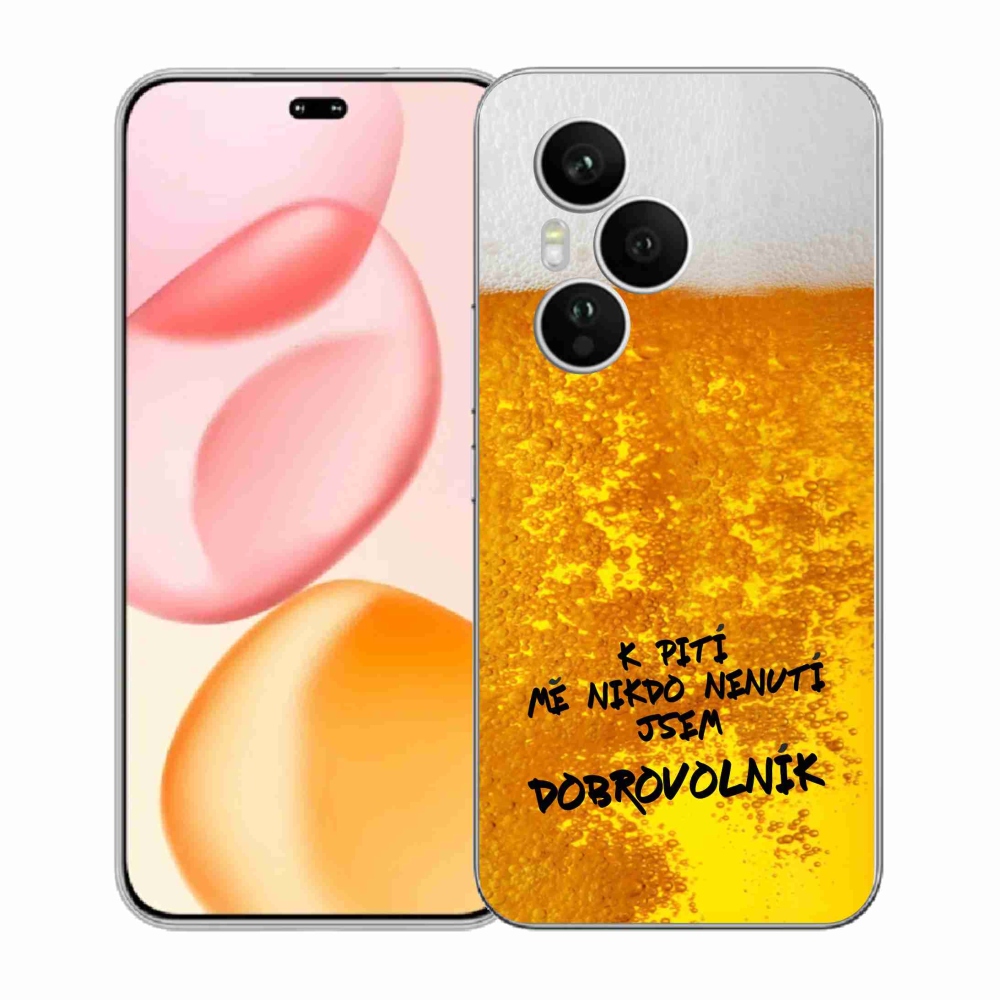 Gélový kryt mmCase na Honor 400 Pro - pivný motív 4