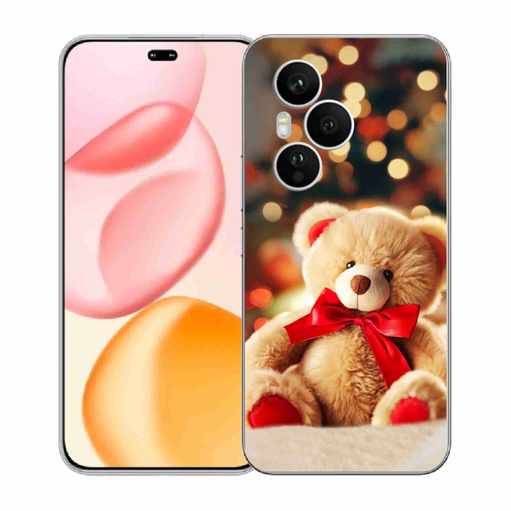 Gélový kryt mmCase na Honor 400 Pro - plyšový medvedík