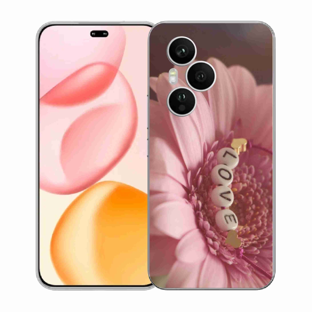 Gélový kryt mmCase na Honor 400 Pro - prívesok love