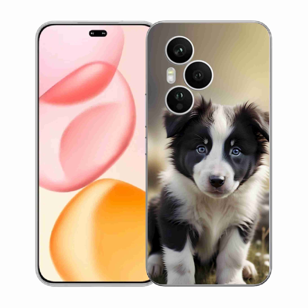 Gélový kryt mmCase na Honor 400 Pro - roztomilá border kólia