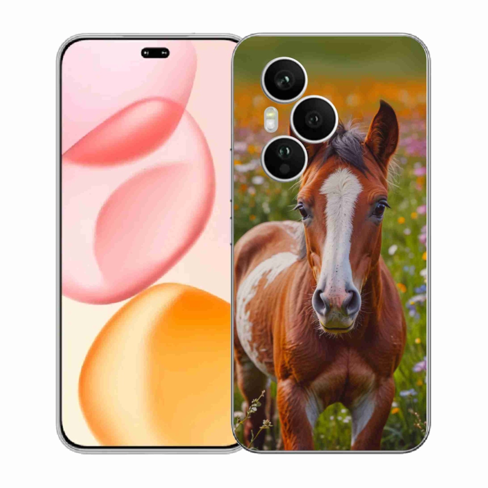 Gélový kryt mmCase na Honor 400 Pro - roztomilé žriebä