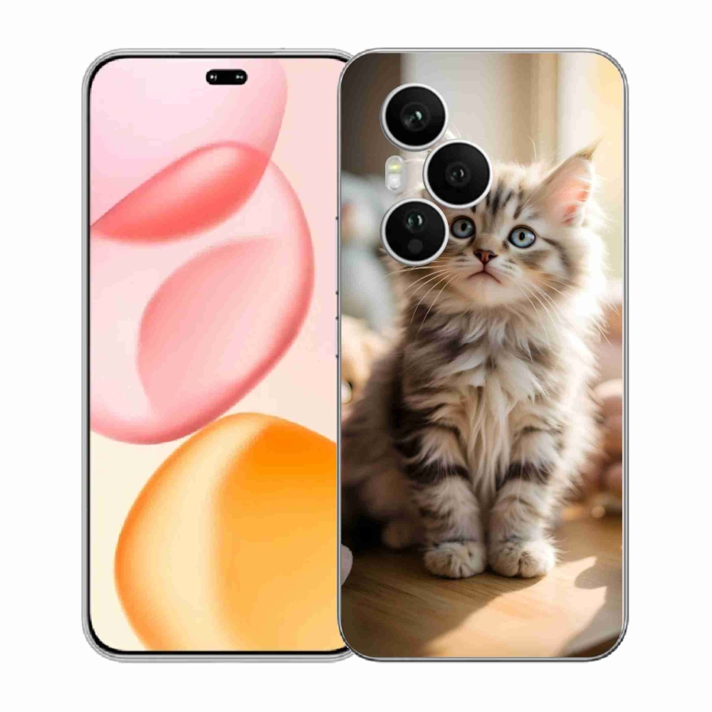 Gélový kryt mmCase na Honor 400 Pro - roztomilé mačiatko 10