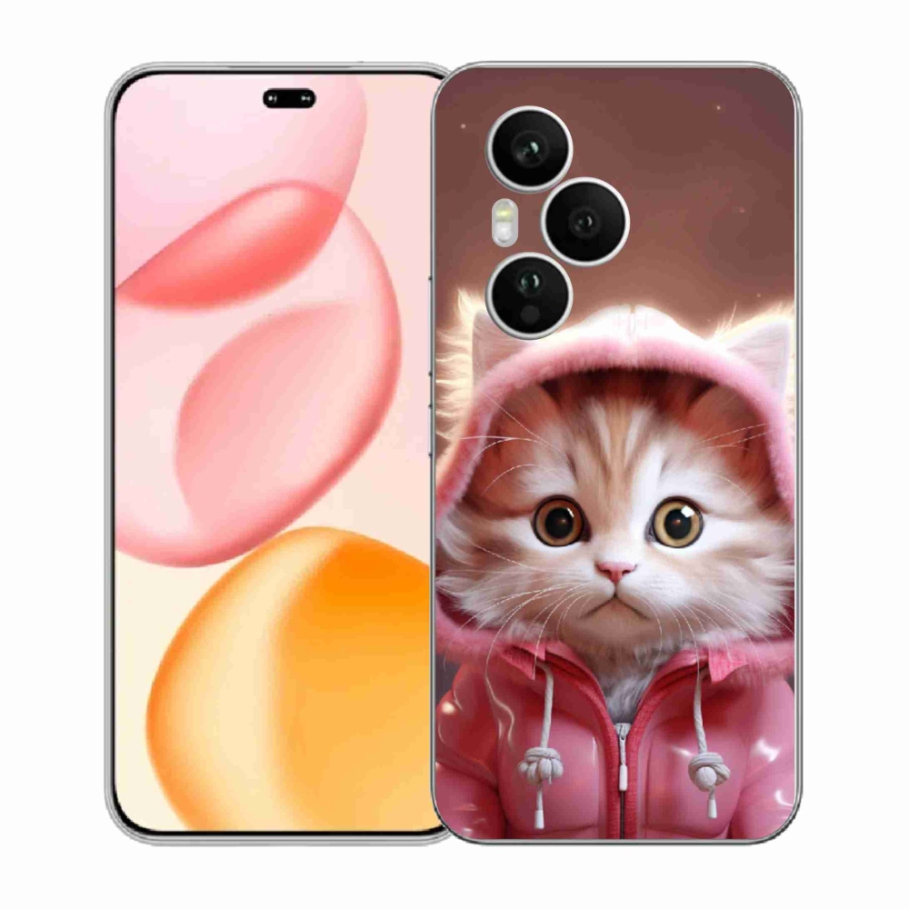 Gélový kryt mmCase na Honor 400 Pro - roztomilé mačiatko 3