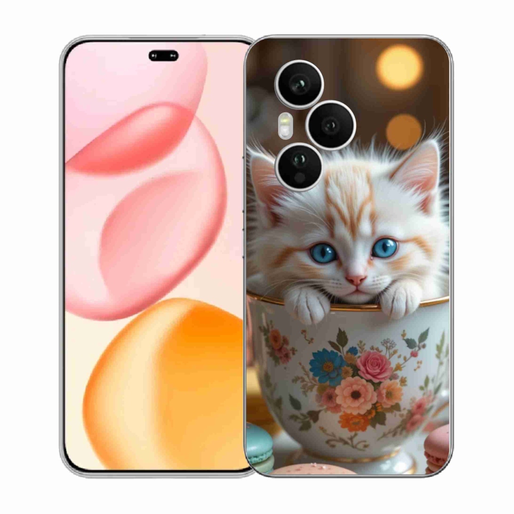 Gélový kryt mmCase na Honor 400 Pro - roztomilé mačiatko 6