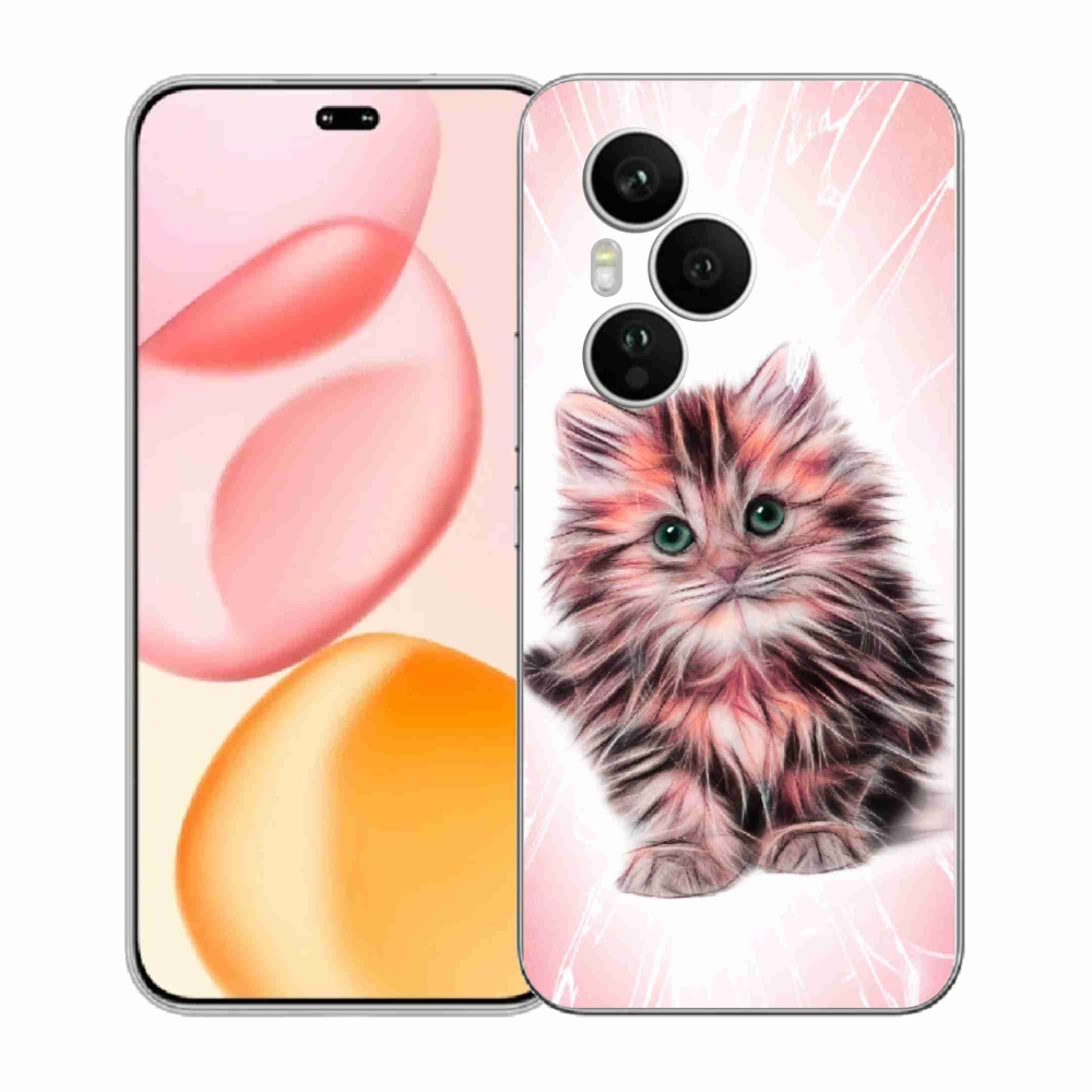 Gélový kryt mmCase na Honor 400 Pro - roztomilé mačiatko