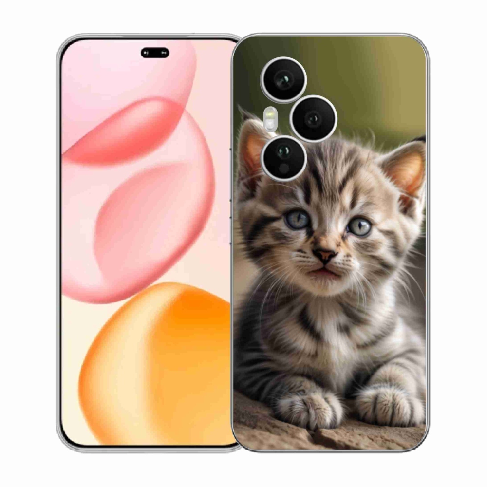 Gélový kryt mmCase na Honor 400 Pro - roztomilé mačiatko 9