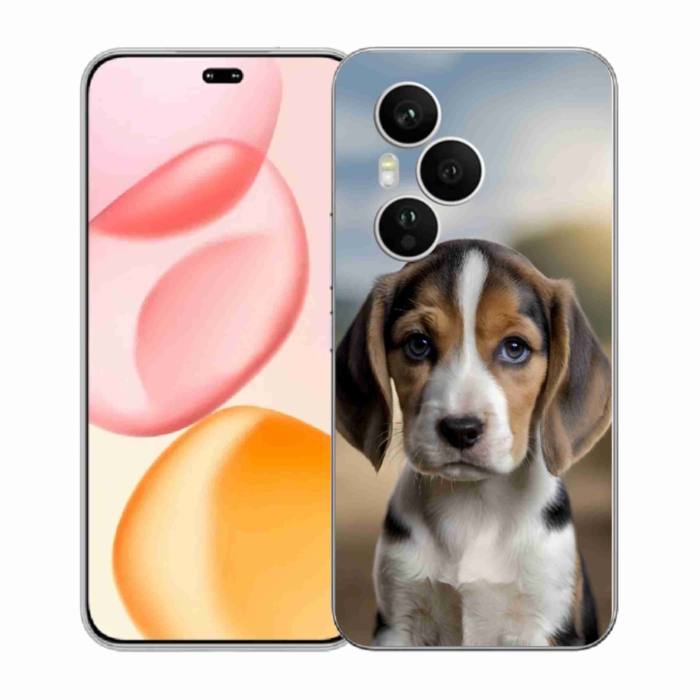 Gélový kryt mmCase na Honor 400 Pro - roztomilý bígl