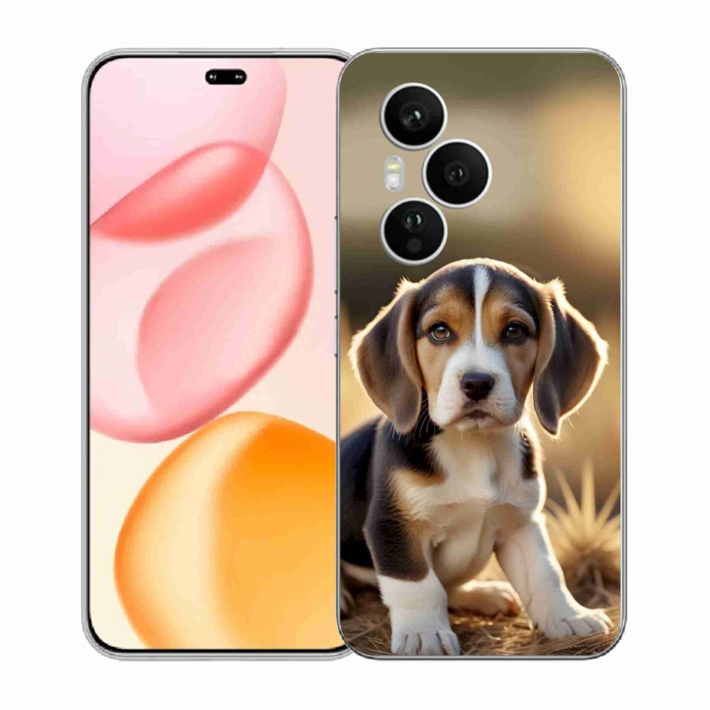Gélový kryt mmCase na Honor 400 Pro - roztomilý bígl