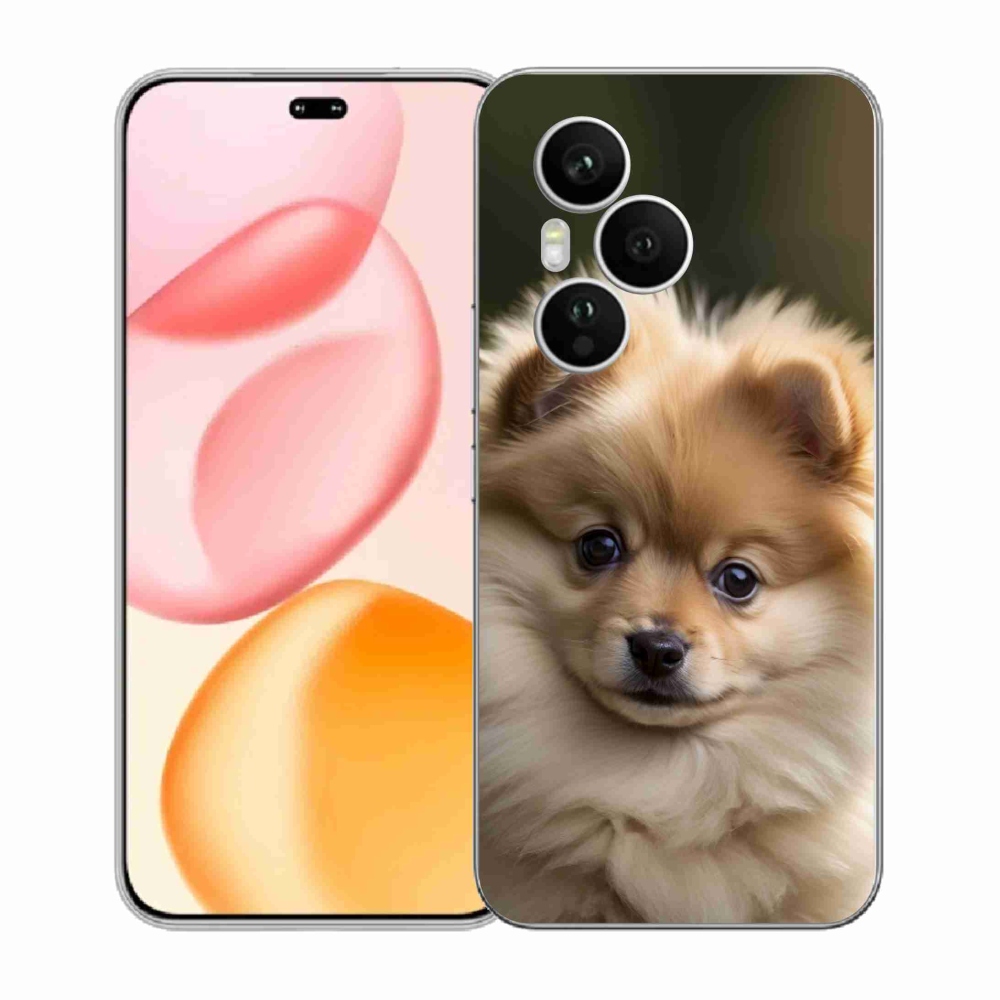 Gélový kryt mmCase na Honor 400 Pro - roztomilý pomeranian 2