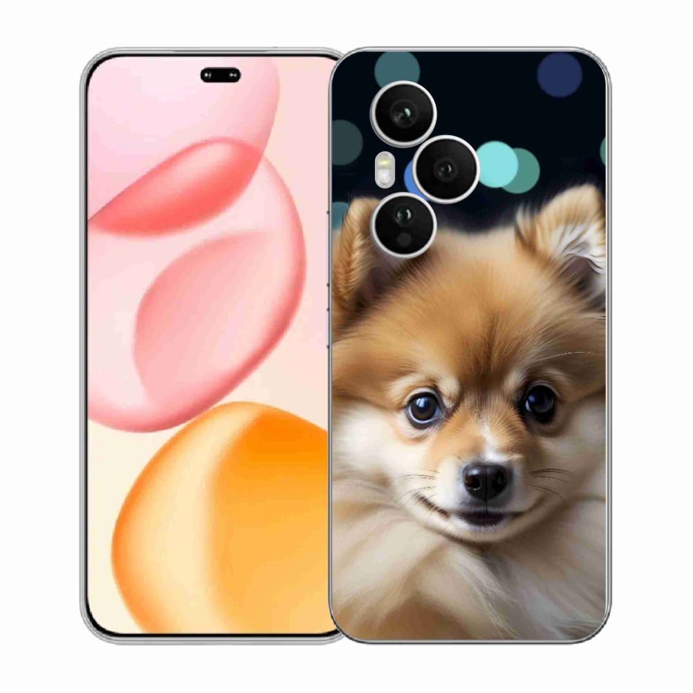 Gélový kryt mmCase na Honor 400 Pro - roztomilý pomeranian