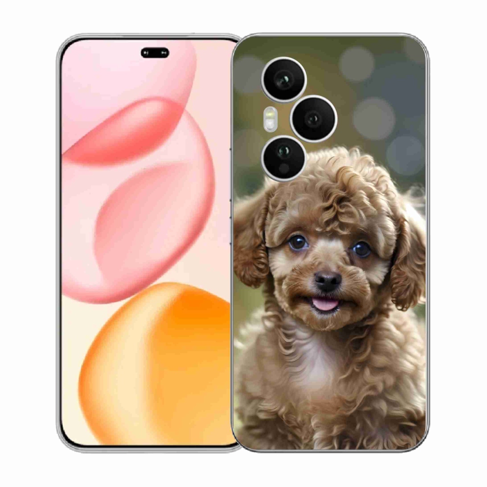 Gélový kryt mmCase na Honor 400 Pro - roztomilý pudel