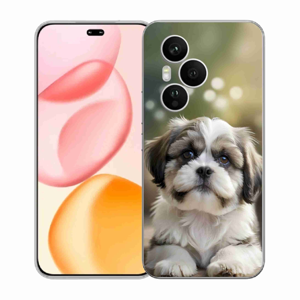 Gélový kryt mmCase na Honor 400 Pro - roztomilý shih-tzu