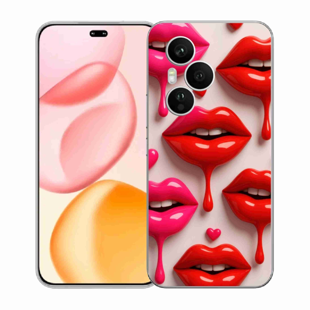 Gélový kryt mmCase na Honor 400 Pro - pery 2