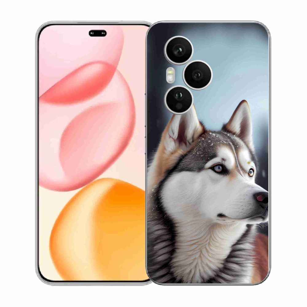 Gélový kryt mmCase na Honor 400 Pro - sibírsky husky