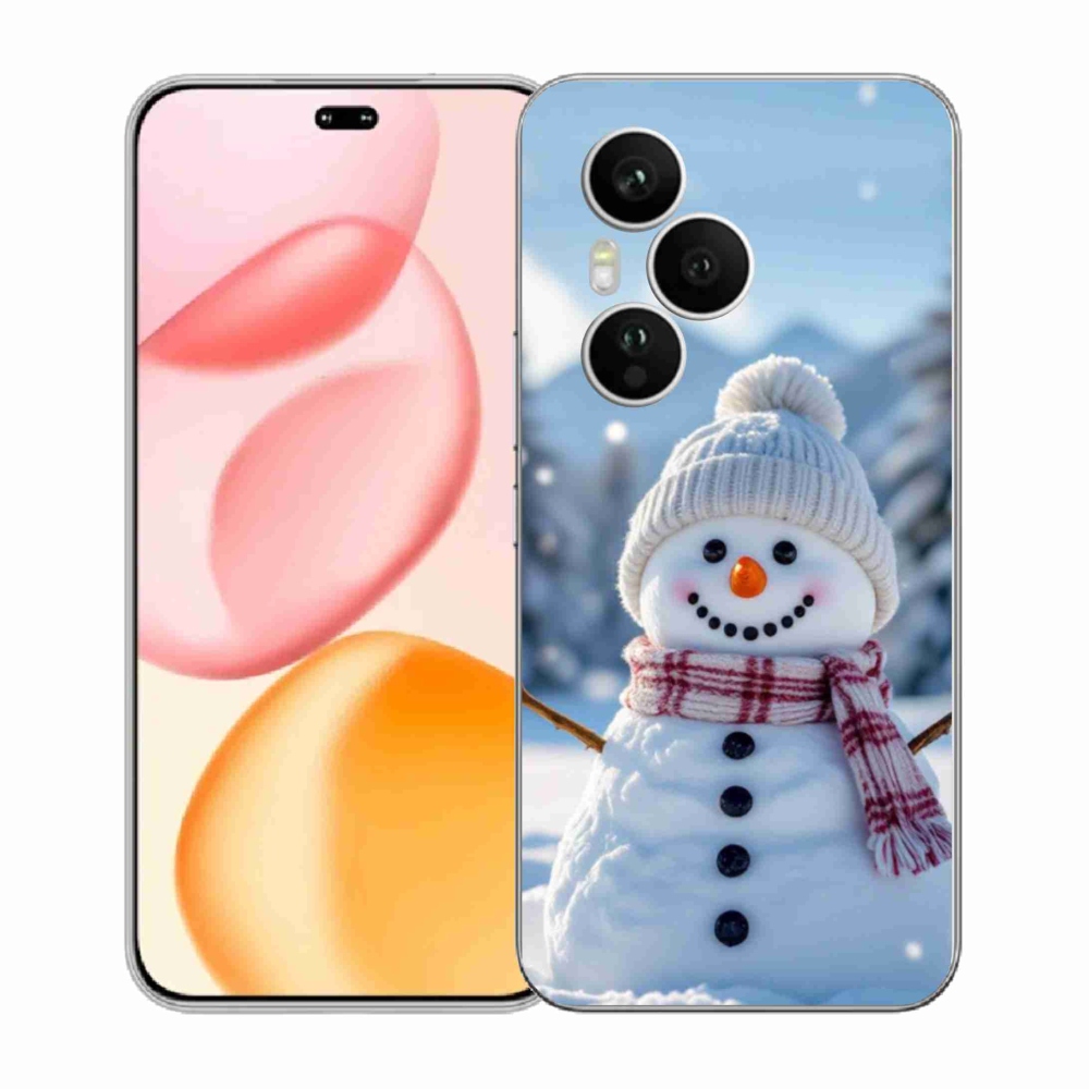 Gélový kryt mmCase na Honor 400 Pro - snehuliak 3