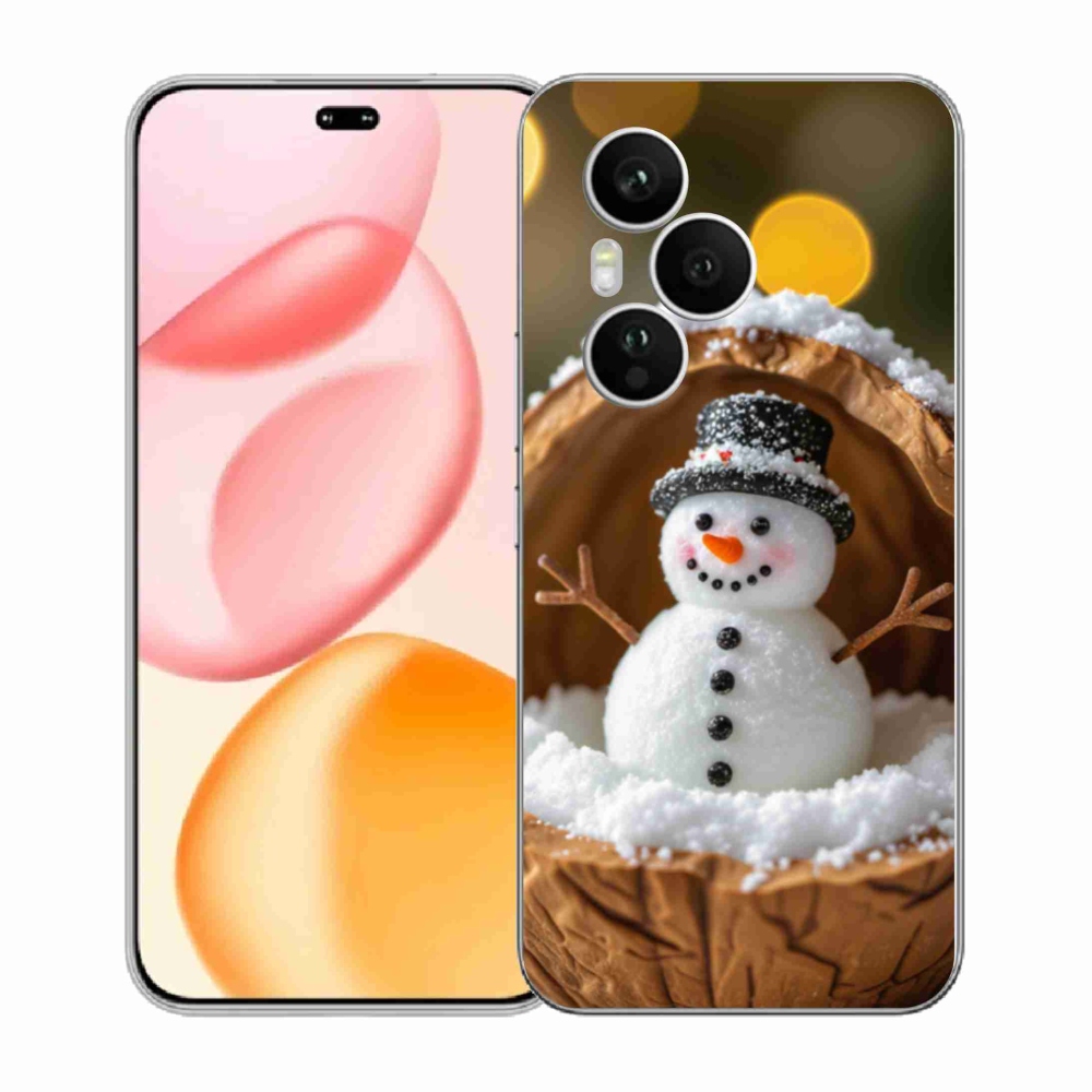 Gélový kryt mmCase na Honor 400 Pro - snehuliak 4