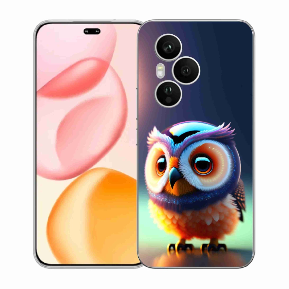 Gélový kryt mmCase na Honor 400 Pro - malá sova