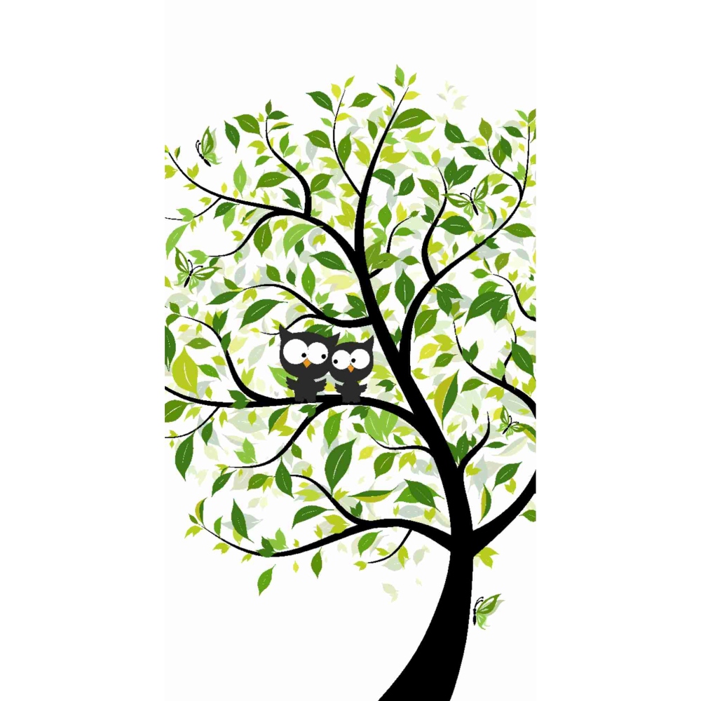 Gélový kryt mmCase na Honor 400 Pro - malej sovy na strome