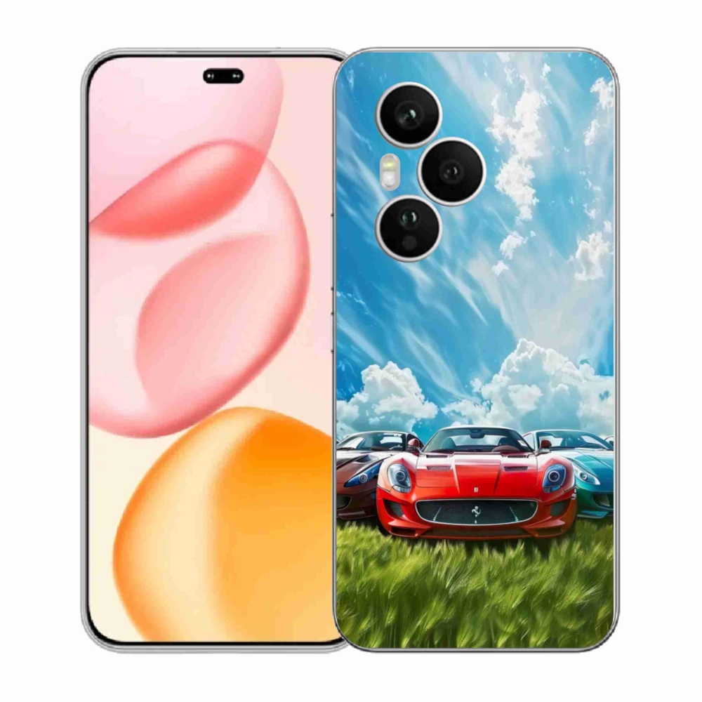 Gélový kryt mmCase na Honor 400 Pro - športové vozidlá