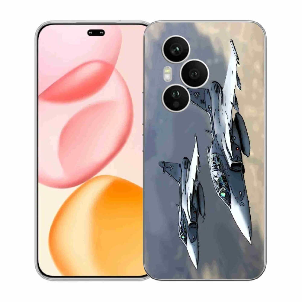 Gélový kryt mmCase na Honor 400 Pro - stíhačky