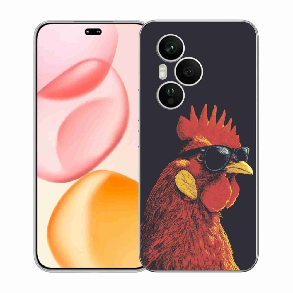 Gélový kryt mmCase na Honor 400 Pro - štýlový kohút