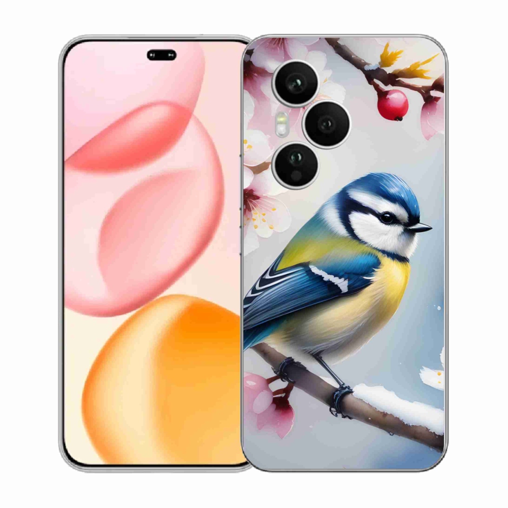 Gélový kryt mmCase na Honor 400 Pro - sýkorka