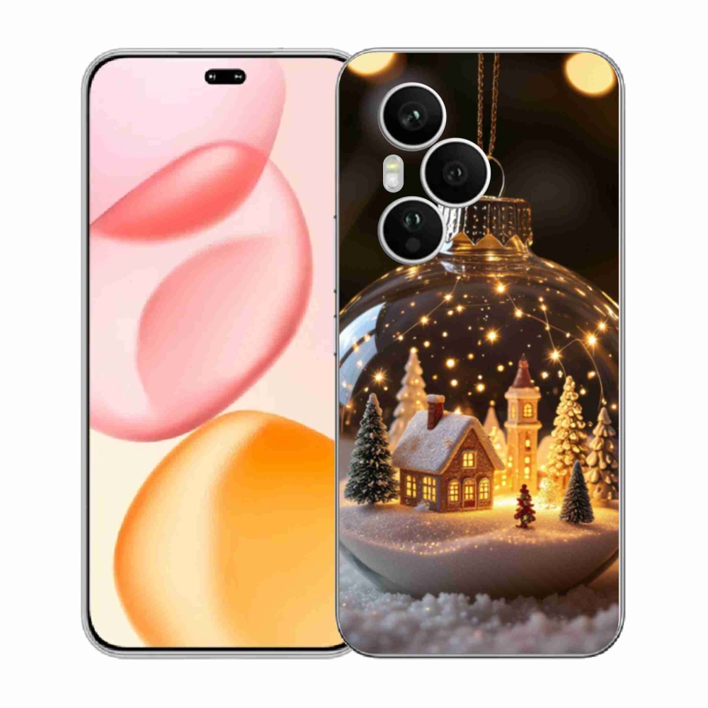 Gélový kryt mmCase na Honor 400 Pro - vianočné gule 3