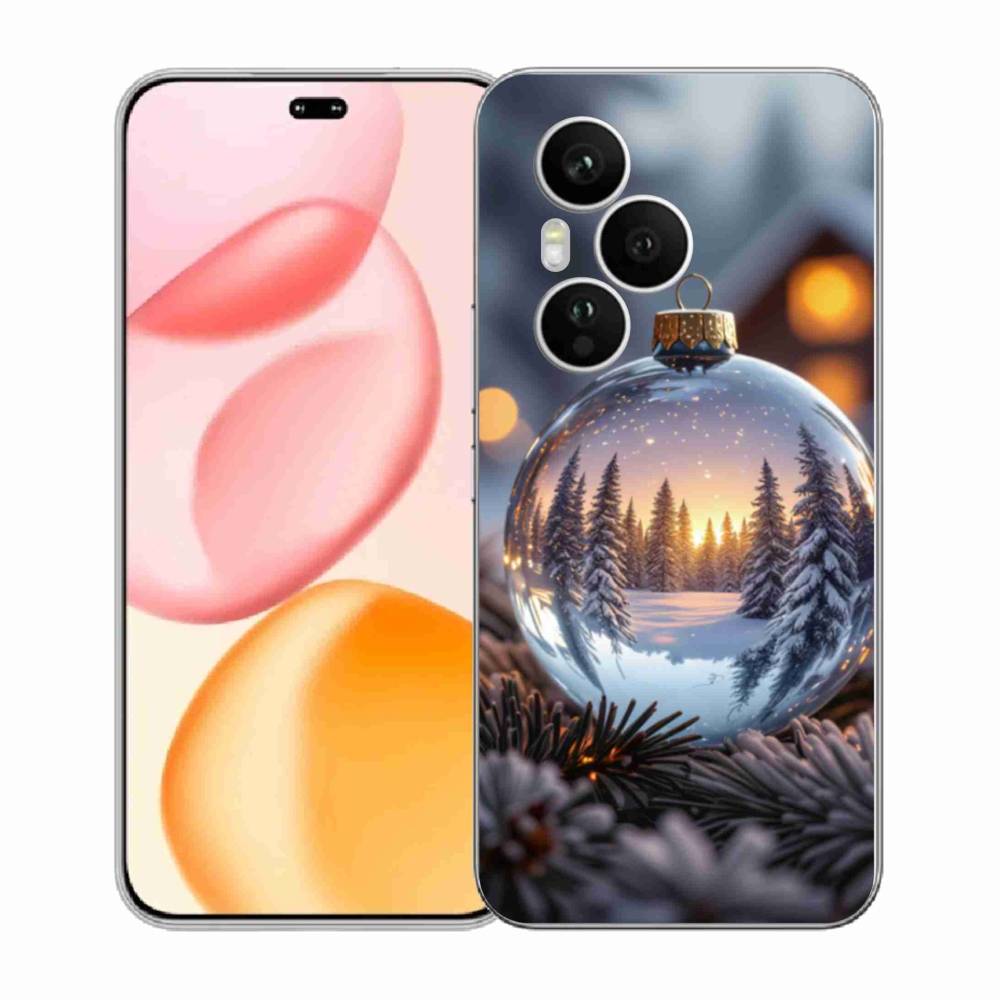 Gélový kryt mmCase na Honor 400 Pro - vianočná ozdoba