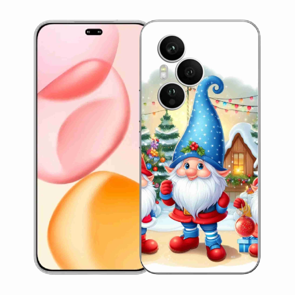 Gélový kryt mmCase na Honor 400 Pro - vianočné škriatkovia
