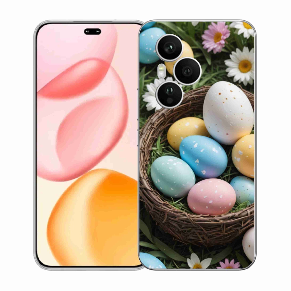 Gélový kryt mmCase na Honor 400 Pro - veľkonočné vajíčka 2