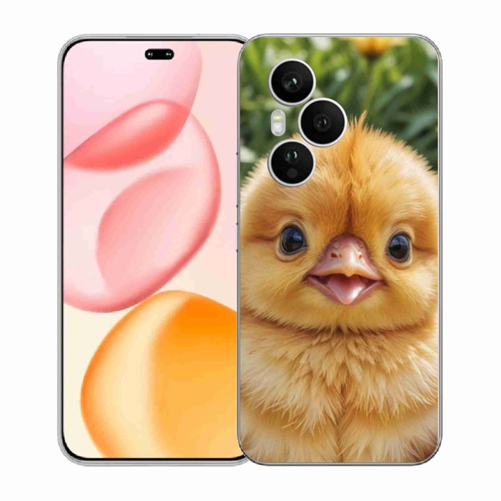 Gélový kryt mmCase na Honor 400 Pro - veselé kuriatko