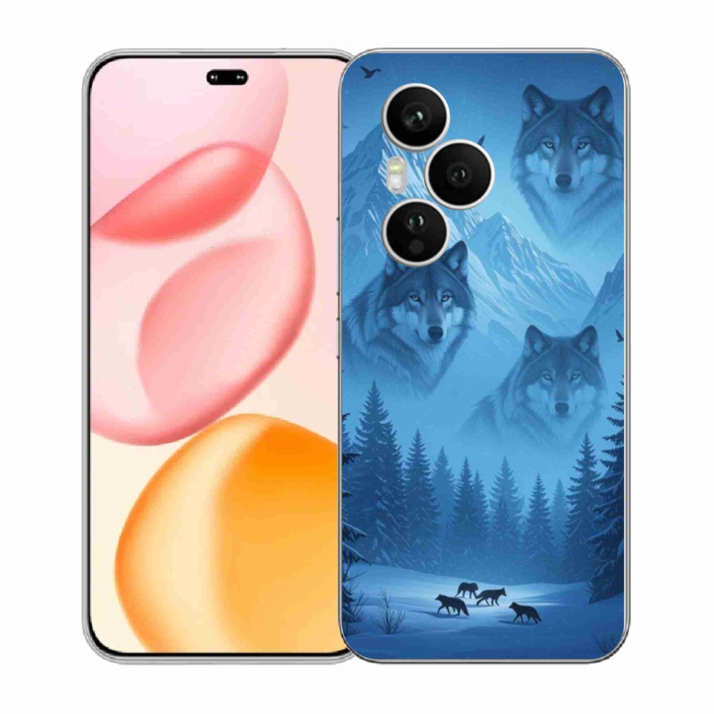 Gélový kryt mmCase na Honor 400 Pro - vlčia svorka
