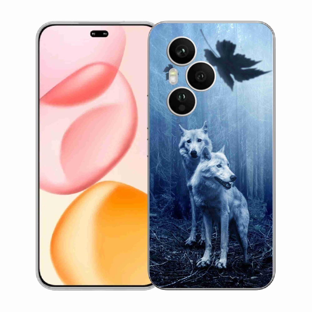 Gélový kryt mmCase na Honor 400 Pro - vlci v lese