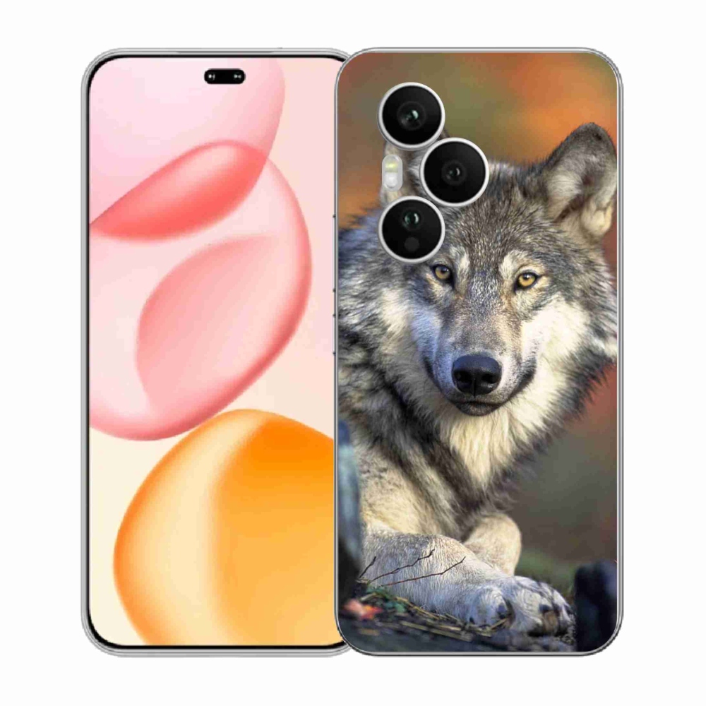 Gélový kryt mmCase na Honor 400 Pro - vlk