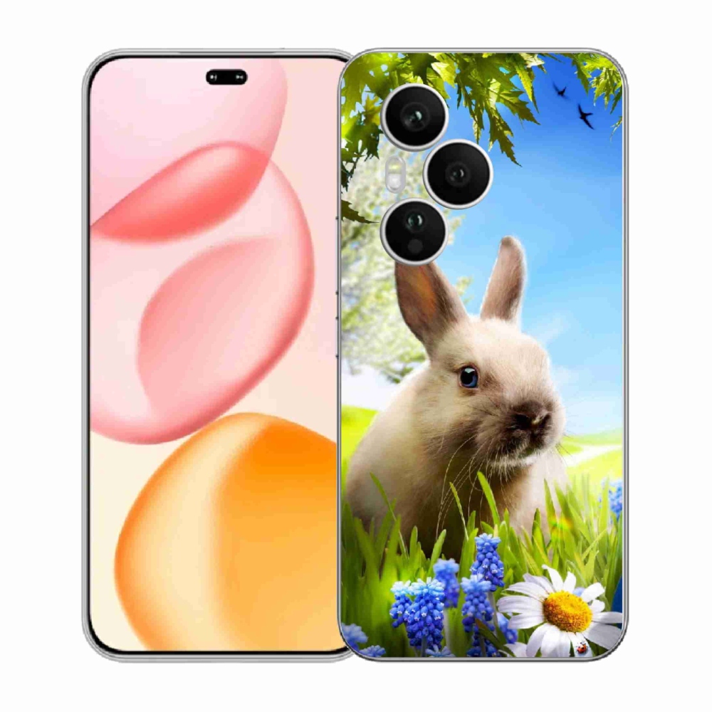 Gélový kryt mmCase na Honor 400 Pro - zajačik