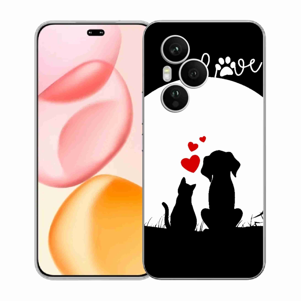 Gélový kryt mmCase na Honor 400 Pro - zvieracia láska