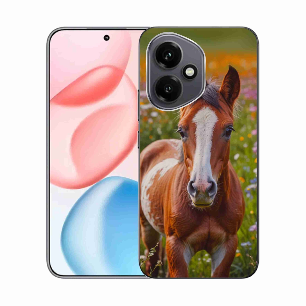 Gélový kryt mmCase na Honor 400 - roztomilé žriebä