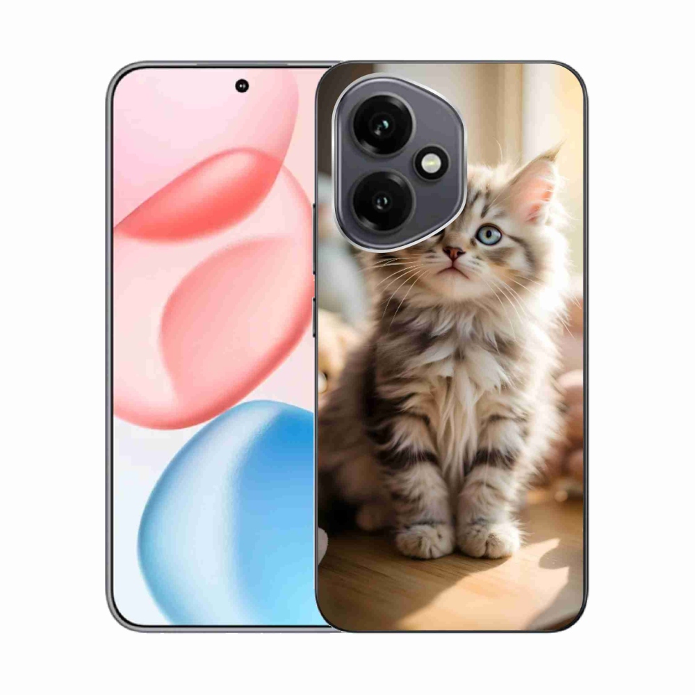 Gélový kryt mmCase na Honor 400 - roztomilé mačiatko 10