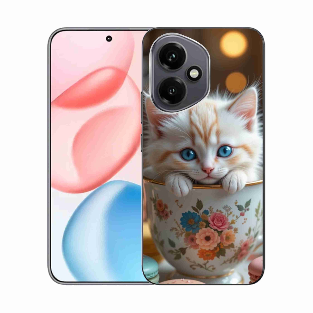 Gélový kryt mmCase na Honor 400 - roztomilé mačiatko 6