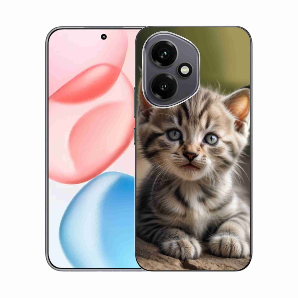 Gélový kryt mmCase na Honor 400 - roztomilé mačiatko 9