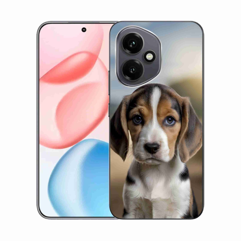 Gélový kryt mmCase na Honor 400 - roztomilý bígl