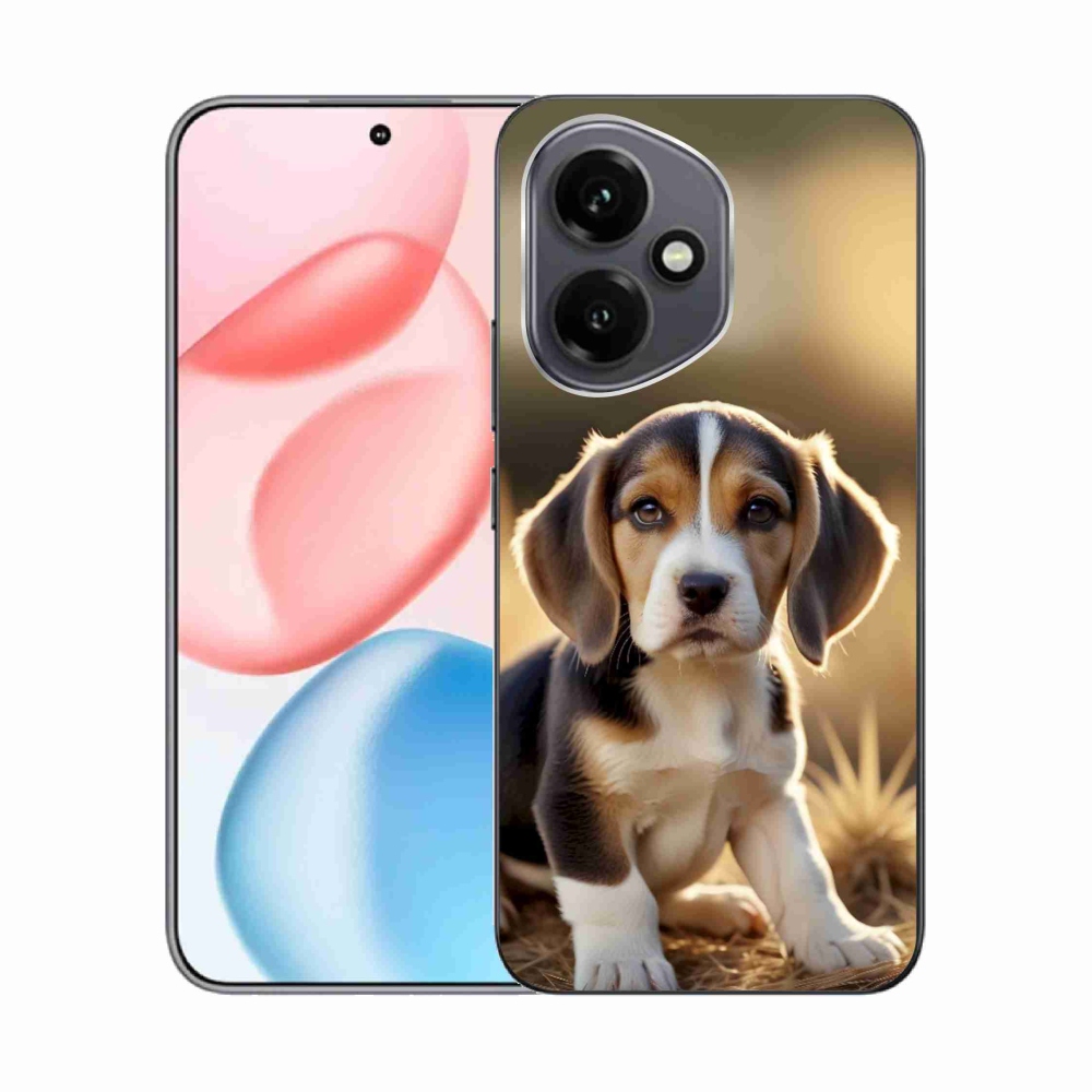 Gélový kryt mmCase na Honor 400 - roztomilý bígl