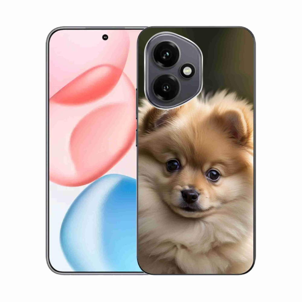 Gélový kryt mmCase na Honor 400 - roztomilý pomeranian 2