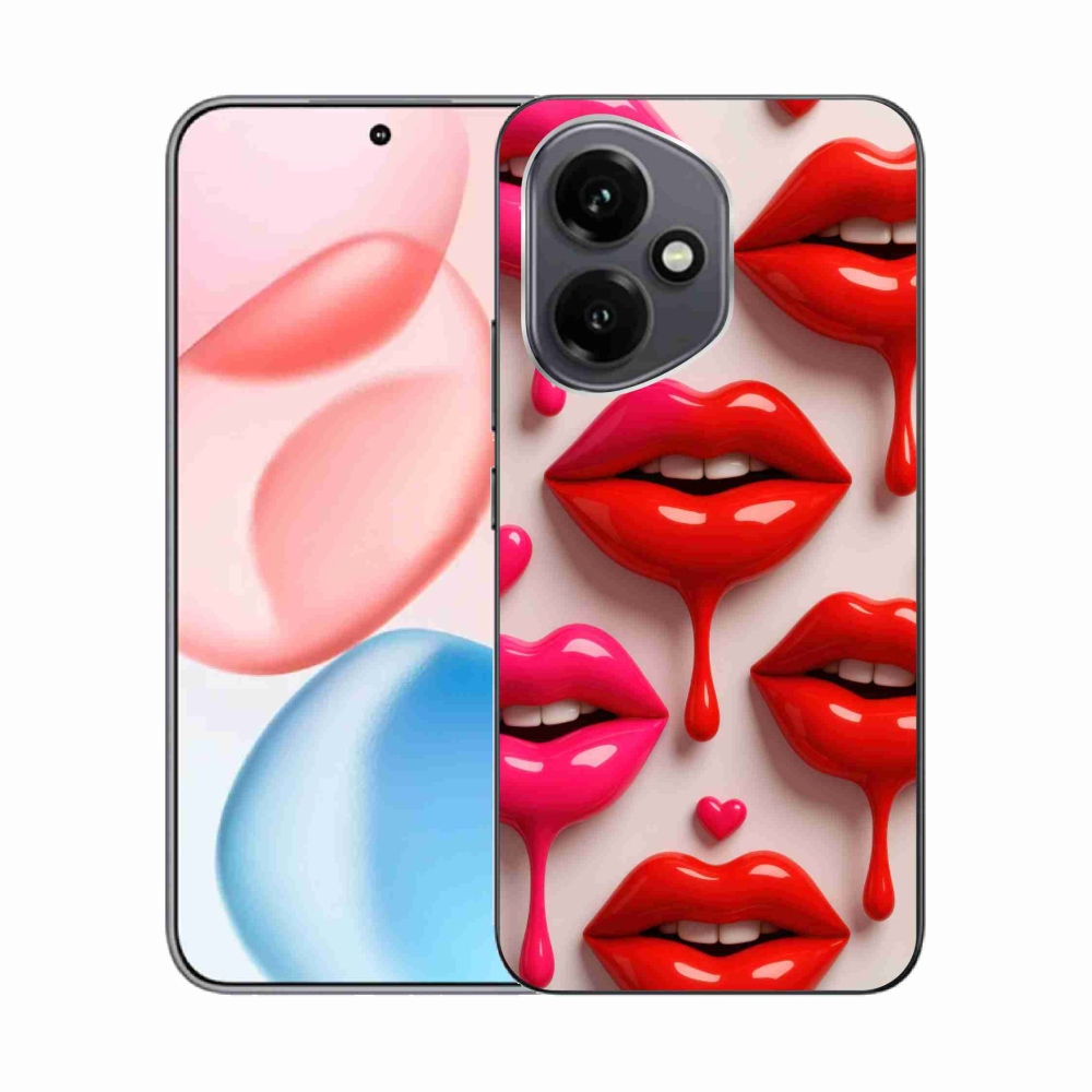 Gélový kryt mmCase na Honor 400 - pery 2