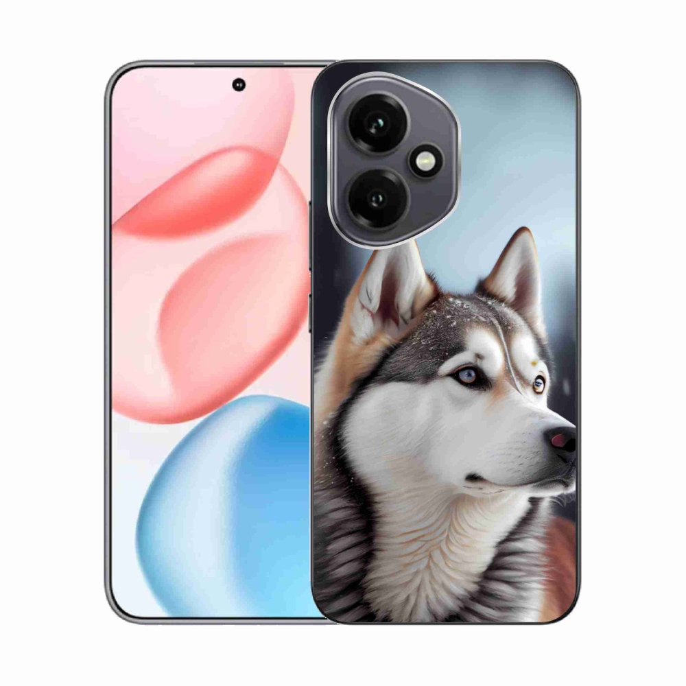 Gélový kryt mmCase na Honor 400 - sibírsky husky