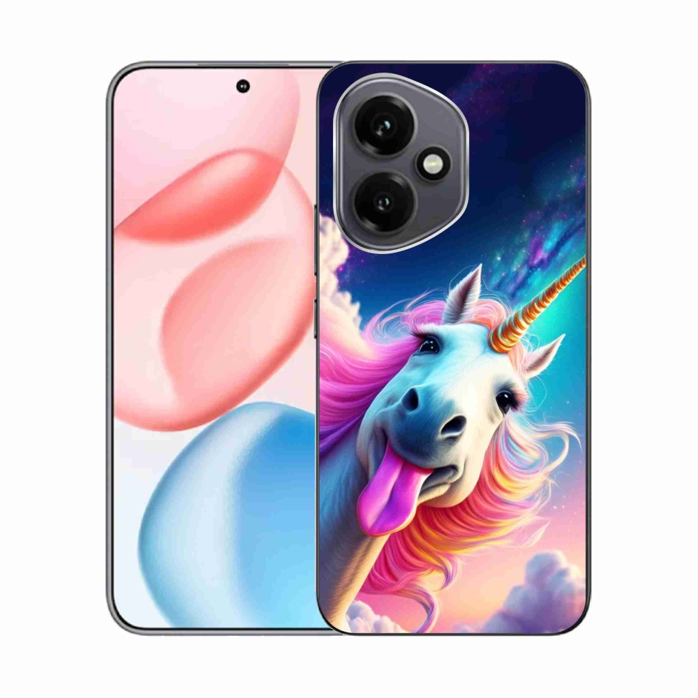 Gélový kryt mmCase na Honor 400 - šialený jednorožec