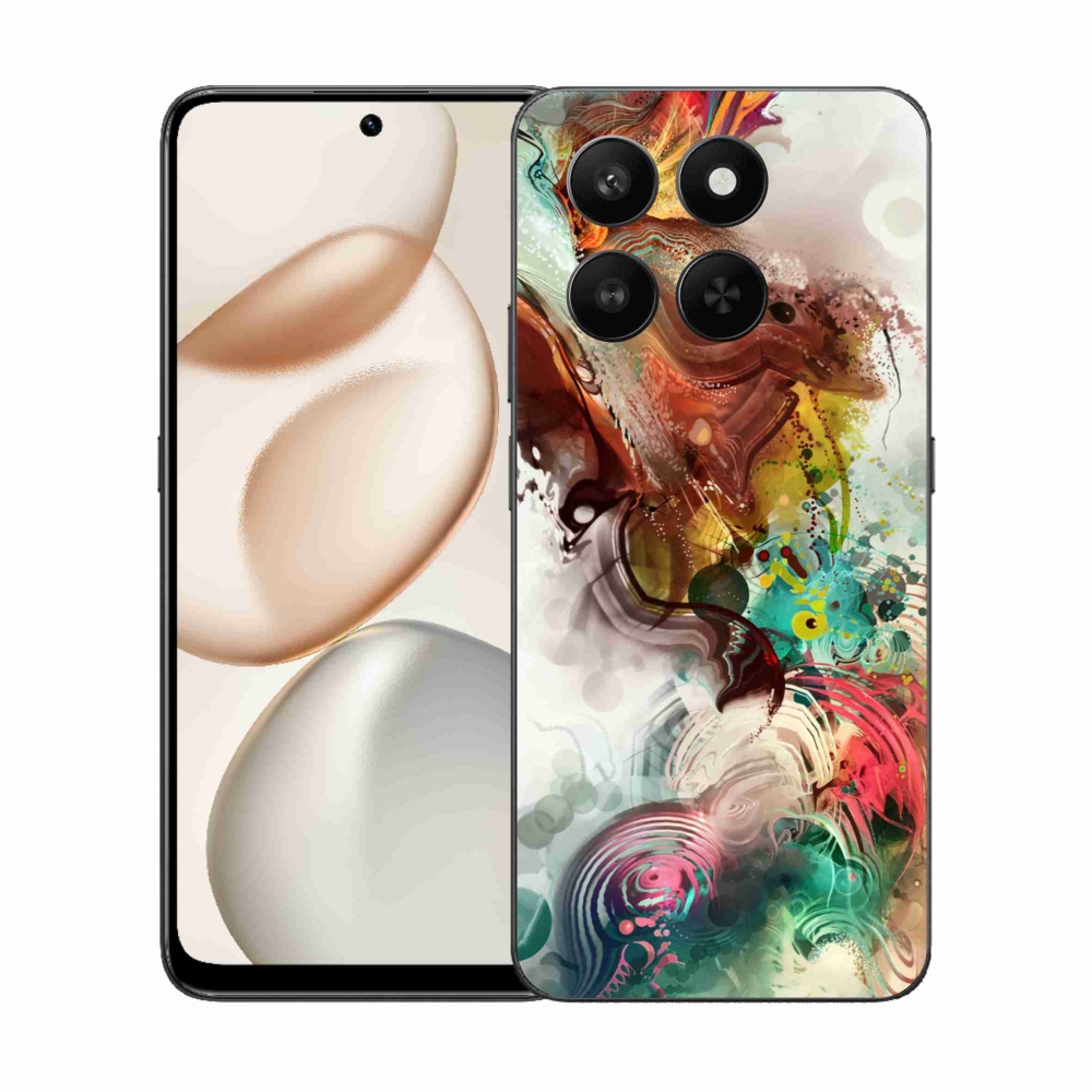 Gélový kryt mmCase na Honor 400 Smart 5G/4G/Honor X7d - abstrakt 1