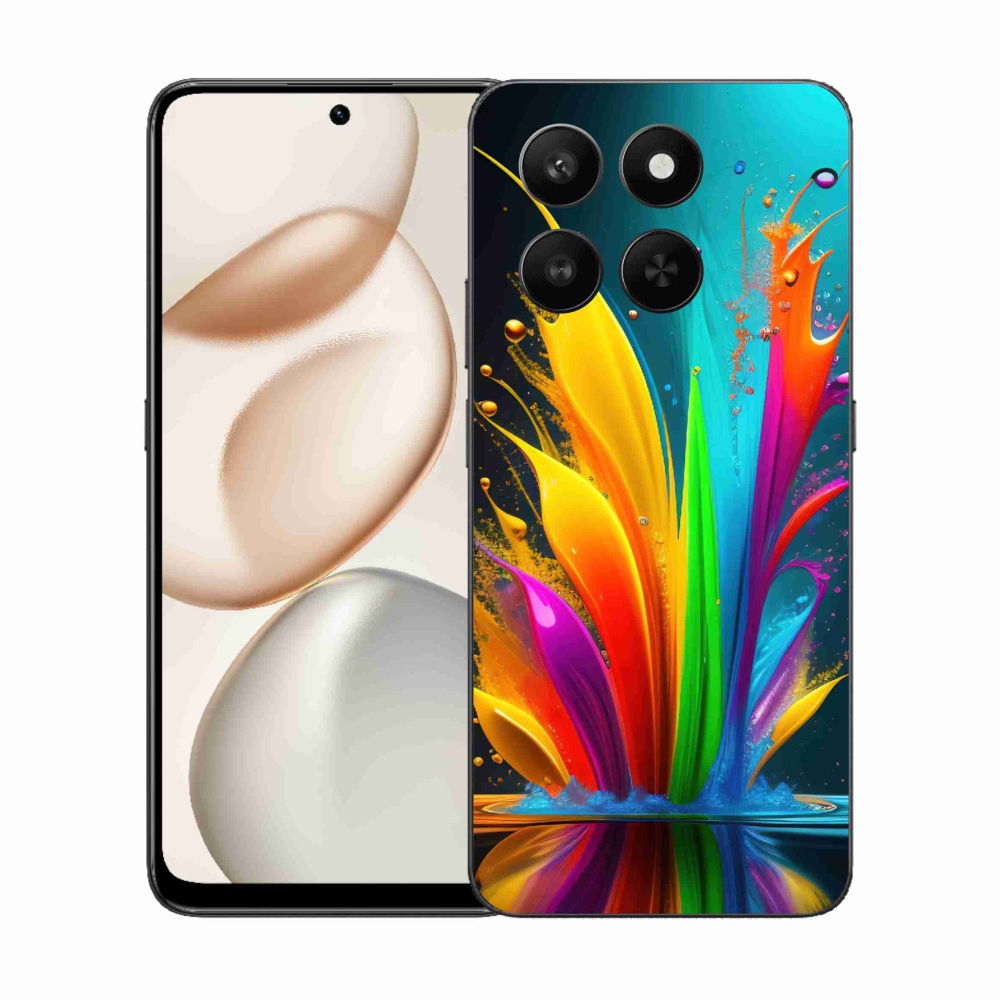 Gélový kryt mmCase na Honor 400 Smart 5G/4G/Honor X7d - abstraktný motív 1