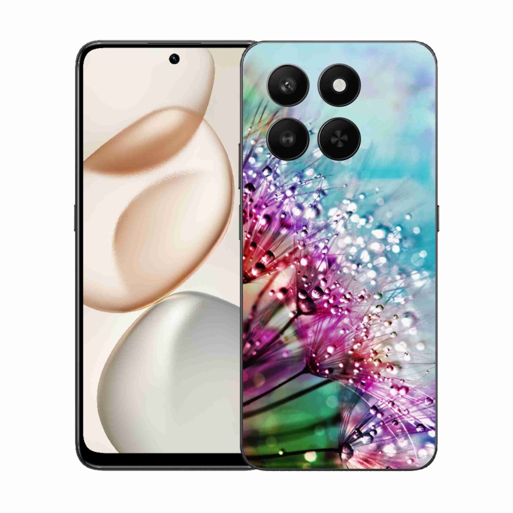 Gélový kryt mmCase na Honor 400 Smart 5G/4G/Honor X7d - farebné kvety